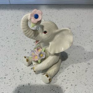 Lenox Elephant with September Birthstone